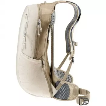 Fahrradrucksack DEUTER Race Air 10 — leichter 10-Liter-Fahrradrucksack, alu/Graustone