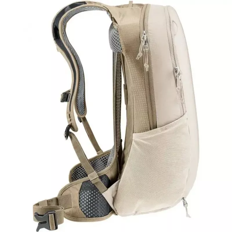 Fahrradrucksack DEUTER Race Air 10 — leichter 10-Liter-Fahrradrucksack, alu/Graustone