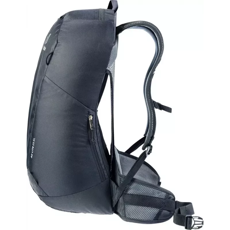 Rucksack DEUTER AC Lite 25 EL schwarz — belüfteter Tagesrucksack, 25 l Fassungsvermögen