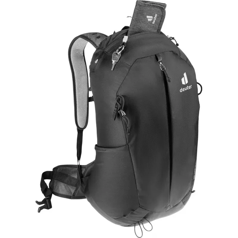 Rucksack DEUTER AC Lite 25 EL schwarz — belüfteter Tagesrucksack, 25 l Fassungsvermögen