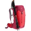 Rucksack DEUTER AC Lite 24 Wanderrucksack, 24 l, cherry/masala