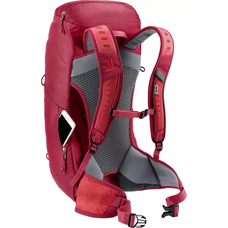Rucksack DEUTER AC Lite 24 Wanderrucksack, 24 l, cherry/masala