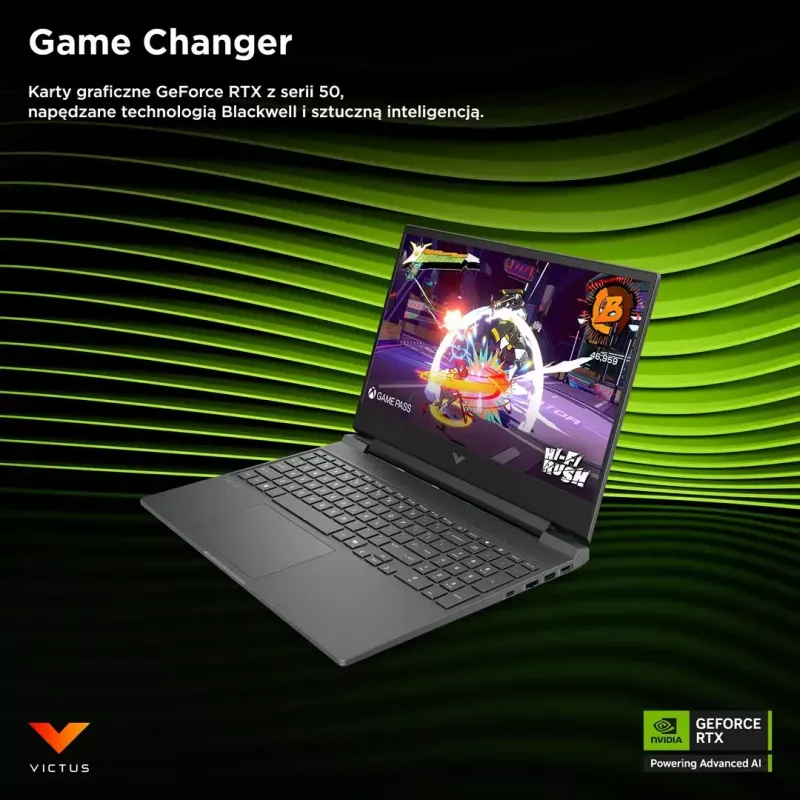 Laptop HP Victus 15-fb3231nw 15,6 Zoll Ryzen 7 7445HS 16GB 512GB RTX4050 Win11Home