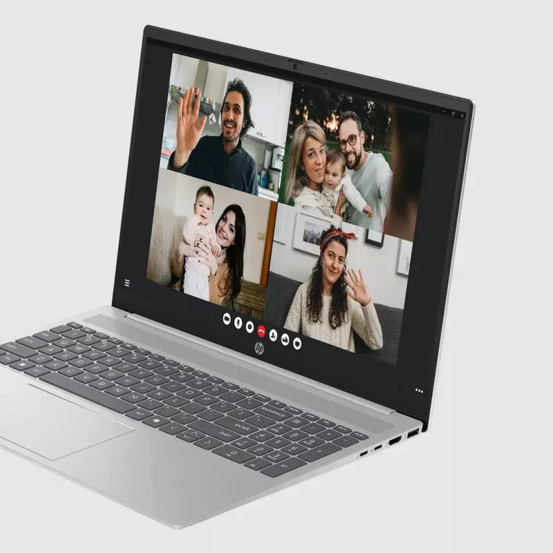 Laptop HP Pavilion 16-ag0007nw — AMD Ryzen 5 8540U, 16 Zoll WUXGA, 16 GB RAM, 512 GB SSD, Windows 11 Home, Silber