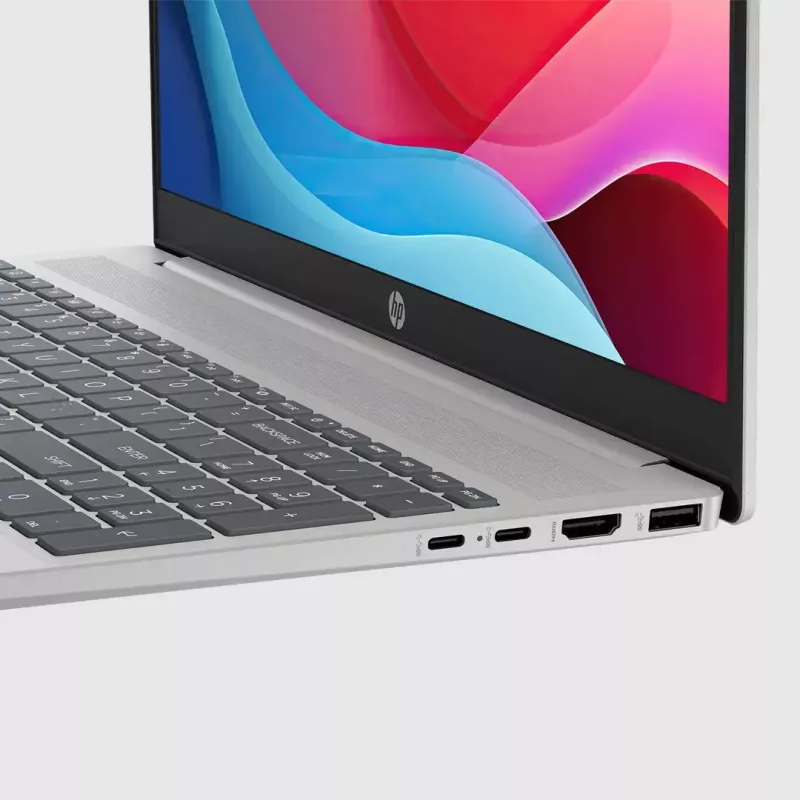 Laptop HP Pavilion 16-ag0007nw — AMD Ryzen 5 8540U, 16 Zoll WUXGA, 16 GB RAM, 512 GB SSD, Windows 11 Home, Silber