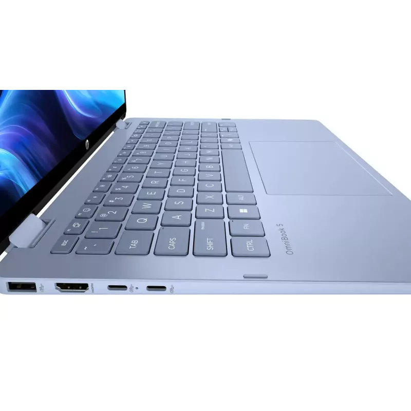 Laptop HP OmniBook 5 Flip 14-fp0004nw 14 Zoll Core 5 120U 16GB 512GB Win11Home Sky Blue