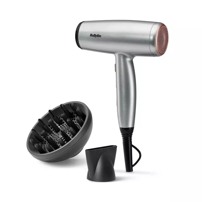 Haartrockner BaByliss Cosmos D580DE 2100 W Satin Steel DC Motor