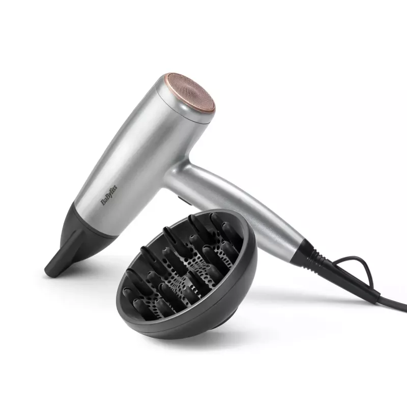 Haartrockner BaByliss Cosmos D580DE 2100 W Satin Steel DC Motor