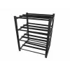 Batterieregal LANBERG OR01-830650-304-BK — 830×650 mm, 3 Reihen, 4 Ebenen