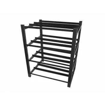 Batterieregal LANBERG OR01-830650-304-BK — 830×650 mm, 3 Reihen, 4 Ebenen