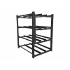 Batterieregal LANBERG OR01-830650-304-BK — 830×650 mm, 3 Reihen, 4 Ebenen