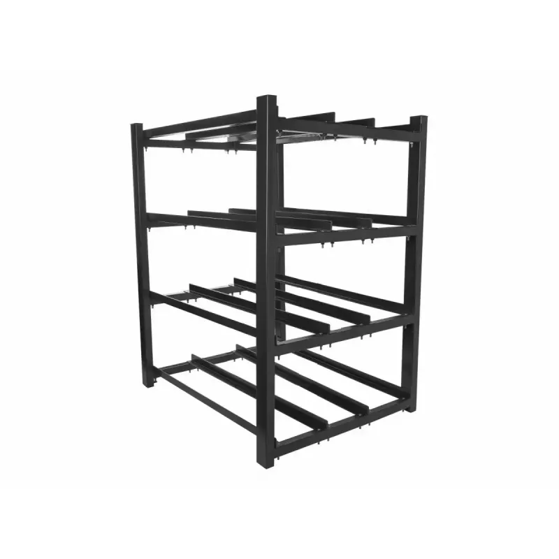 Batterieregal LANBERG OR01-830650-304-BK — 830×650 mm, 3 Reihen, 4 Ebenen