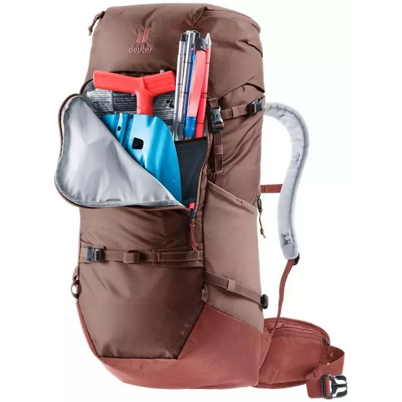 Rucksack DEUTER Rise 32+ SL Damen – 32 L, SL-Passform, raisin/caspia