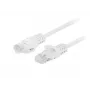 Netzwerkkabel Lanberg PCU6-20CC-0200-W RJ-45 Cat6 2 m Weiß