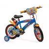 Kinderfahrrad Toimsa 14 Zoll Hot Wheels Modell 1468, 14-Zoll-Räder, Stahlrahmen, für Stützräder geeignet