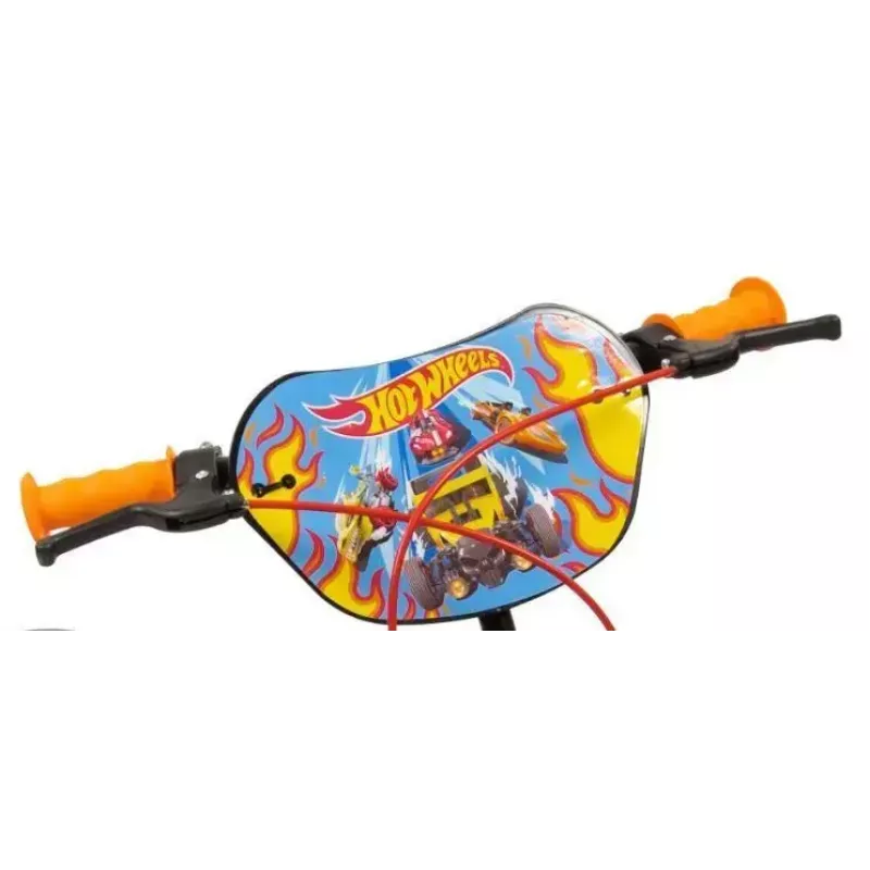 Kinderfahrrad Toimsa 14 Zoll Hot Wheels Modell 1468, 14-Zoll-Räder, Stahlrahmen, für Stützräder geeignet
