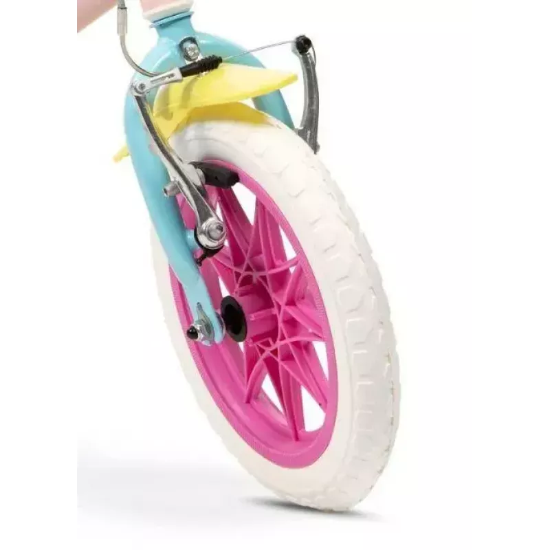 Kinderfahrrad Toimsa 12 Zoll pink Modell 1165 — Eingang-Fahrrad mit 12-Zoll-Rädern