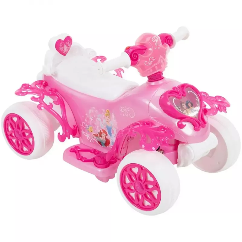 Kinder-Elektro-Quad zum Aufsitzen HUFFY 19055W 6V Batterie rosa