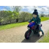 Elektrisches Aufsitz-Motorrad HUFFY 17345W — batteriebetriebenes 6V-Kinderfahrzeug