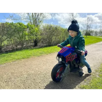 Elektrisches Aufsitz-Motorrad HUFFY 17345W — batteriebetriebenes 6V-Kinderfahrzeug