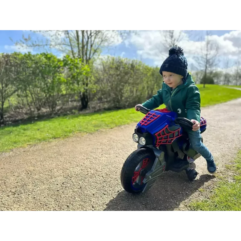 Elektrisches Aufsitz-Motorrad HUFFY 17345W — batteriebetriebenes 6V-Kinderfahrzeug