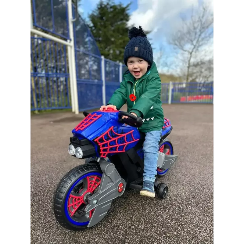 Elektrisches Aufsitz-Motorrad HUFFY 17345W — batteriebetriebenes 6V-Kinderfahrzeug