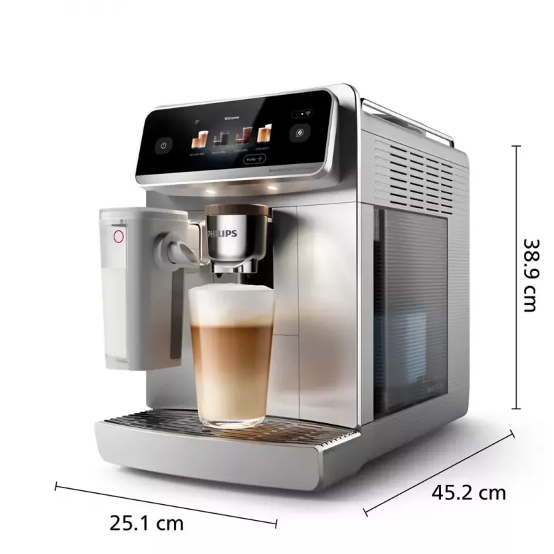 Kaffeemaschine Philips Series 8000 Café Aromis EP8757/20, silber, 1.500 W