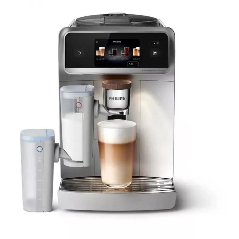 Kaffeemaschine Philips Series 8000 Café Aromis EP8757/20, silber, 1.500 W