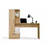 Schreibtisch- und Bücherregal-Set top e shop COSMO Oak Artisan — Arbeitsplatte 115×50 cm, Breite 1430 mm, Höhe 1400 mm, Tiefe 500 mm, 1 Schublade