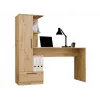 Schreibtisch- und Bücherregal-Set top e shop COSMO Oak Artisan — Arbeitsplatte 115×50 cm, Breite 1430 mm, Höhe 1400 mm, Tiefe 500 mm, 1 Schublade