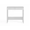 Schreibtisch top e shop MARINA 2S, weiß, Spanplatte, 810×500×800 mm, 2 Schubladen, laminierte Tischplatte