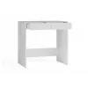 Schreibtisch top e shop MARINA 2S, weiß, Spanplatte, 810×500×800 mm, 2 Schubladen, laminierte Tischplatte