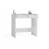 Schreibtisch top e shop MARINA 2S, weiß, Spanplatte, 810×500×800 mm, 2 Schubladen, laminierte Tischplatte