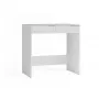 Schreibtisch top e shop MARINA 2S, weiß, Spanplatte, 810×500×800 mm, 2 Schubladen, laminierte Tischplatte