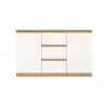 Kommode top e shop ARTISAN 2-türig 3-schubladig, 1200×400×750 mm, weiß, Spanplatte