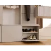 top e shop HAGA Kaschmir-Kleiderschrank 3-türig, 2380×500×350 mm, Spanplatte, freistehend