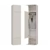 top e shop HAGA Kaschmir-Kleiderschrank 3-türig, 2380×500×350 mm, Spanplatte, freistehend