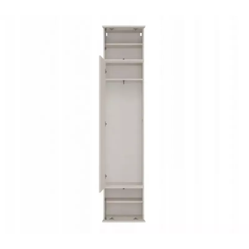 top e shop HAGA Kaschmir-Kleiderschrank 3-türig, 2380×500×350 mm, Spanplatte, freistehend