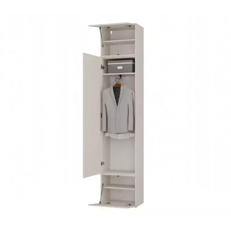 top e shop HAGA Kaschmir-Kleiderschrank 3-türig, 2380×500×350 mm, Spanplatte, freistehend