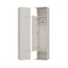 top e shop HAGA Kaschmir-Kleiderschrank 3-türig, 2380×500×350 mm, Spanplatte, freistehend