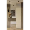 top e shop HAGA Kaschmir-Kleiderschrank 3-türig, 2380×500×350 mm, Spanplatte, freistehend