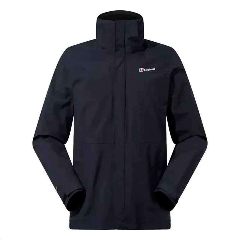 Jacke Berghaus Hillwalker IA Shell Größe M Schwarz + Pullover Berghaus Prism PT HZ Größe M Schwarz