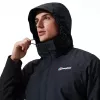 Jacke Berghaus Hillwalker IA Shell Größe M Schwarz + Pullover Berghaus Prism PT HZ Größe M Schwarz