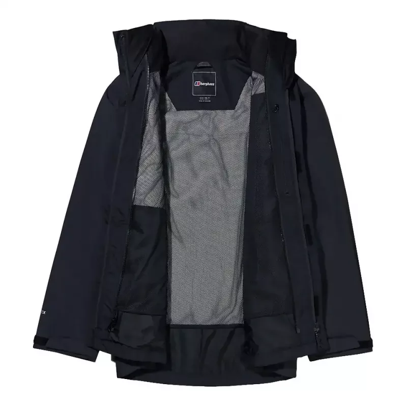 Jacke Berghaus Hillwalker IA Shell Größe M Schwarz + Pullover Berghaus Prism PT HZ Größe M Schwarz