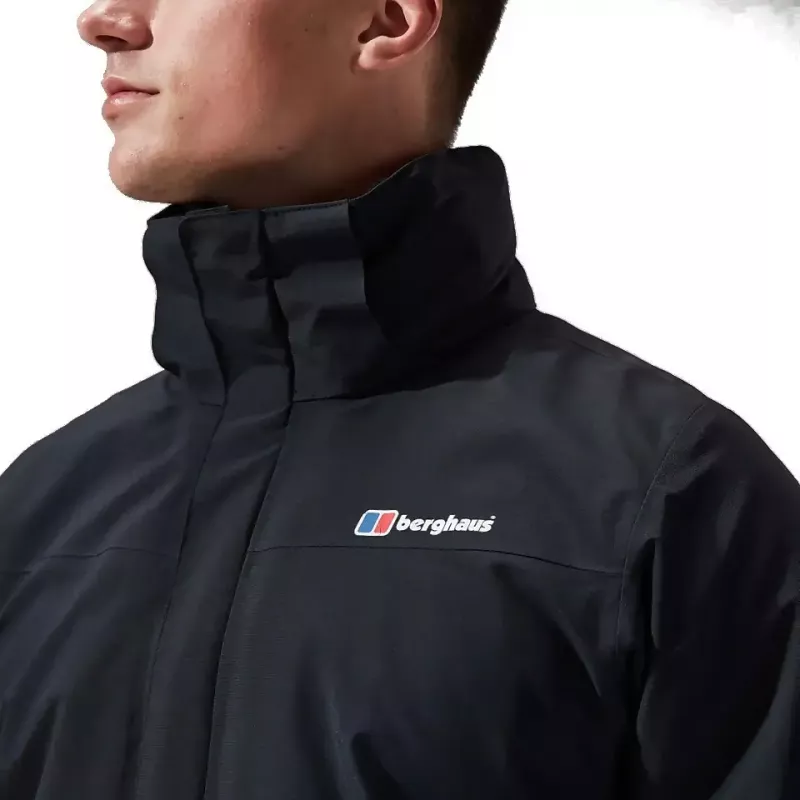 Jacke Berghaus Hillwalker IA Shell Größe M Schwarz + Pullover Berghaus Prism PT HZ Größe M Schwarz
