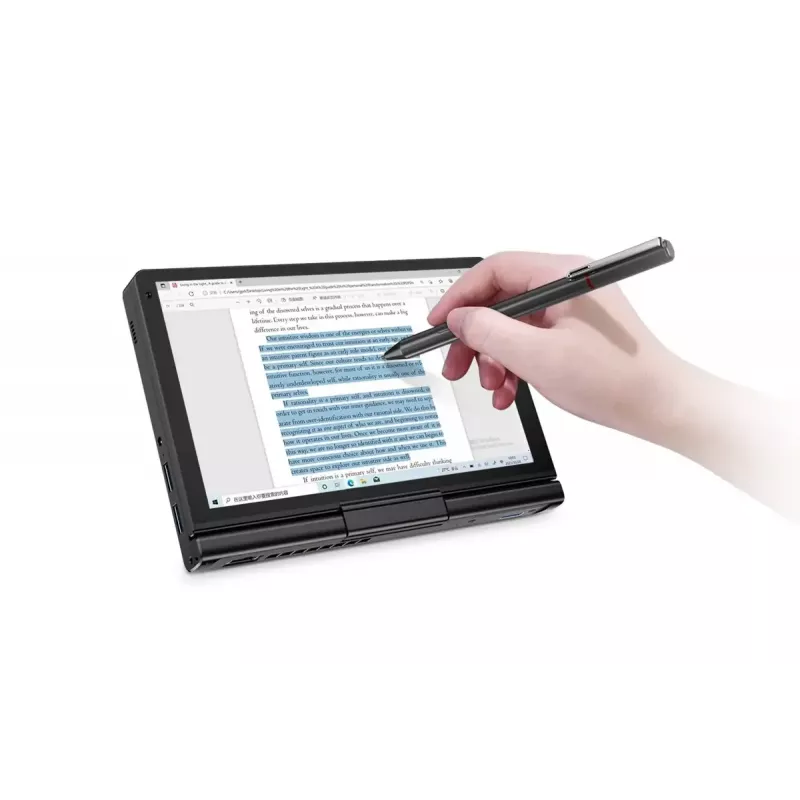 Laptop GPD Pocket 3K1 — 8 Zoll WUXGA Touchscreen, Intel i3-1125G4, 16GB RAM, 512GB NVMe, Win 11, LAN, HDMI, BT 5.3