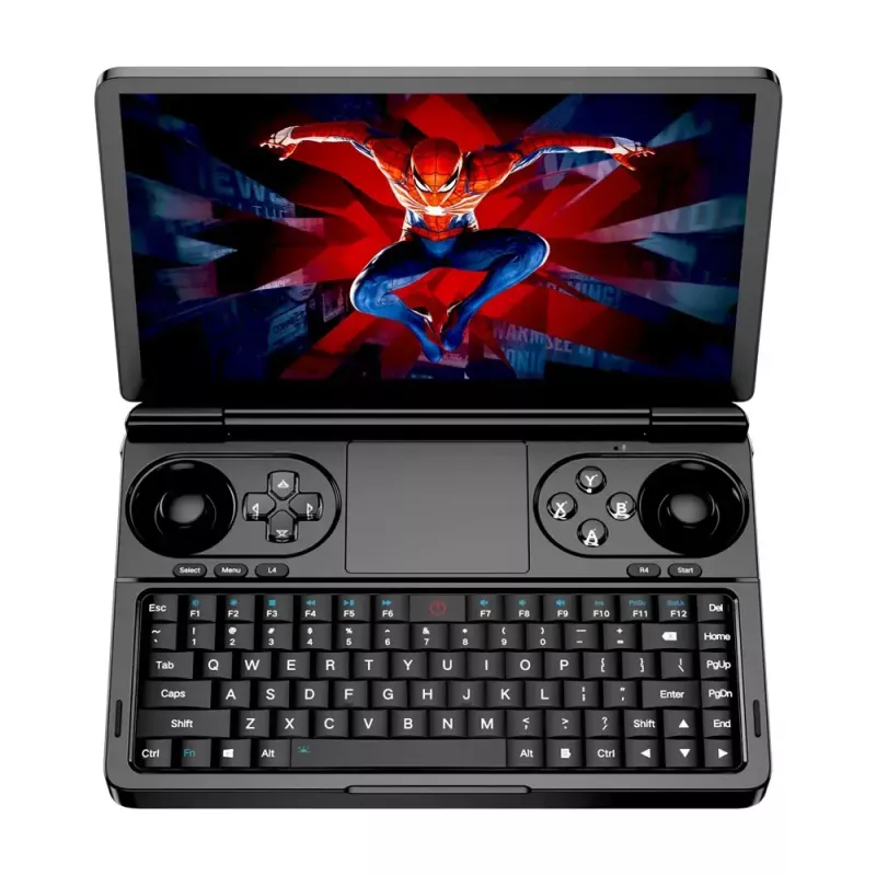 Laptop GPD WinMini HX370 — 7 Zoll FHD 120Hz Touch, AMD Ryzen AI 9 HX370, 32GB DDR5, 2TB NVMe, Radeon 890M, Win 11, Schwarz