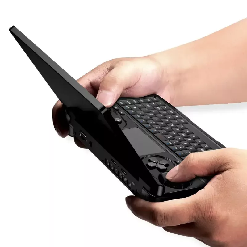 Laptop GPD WinMini HX370 — 7 Zoll FHD 120Hz Touch, AMD Ryzen AI 9 HX370, 32GB DDR5, 2TB NVMe, Radeon 890M, Win 11, Schwarz