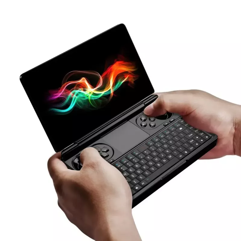 Laptop GPD WinMini HX370 — 7 Zoll FHD 120Hz Touch, AMD Ryzen AI 9 HX370, 32GB DDR5, 2TB NVMe, Radeon 890M, Win 11, Schwarz