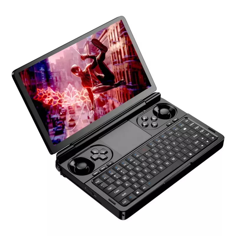 Laptop GPD WinMini HX370 — 7 Zoll FHD 120Hz Touch, AMD Ryzen AI 9 HX370, 32GB DDR5, 2TB NVMe, Radeon 890M, Win 11, Schwarz